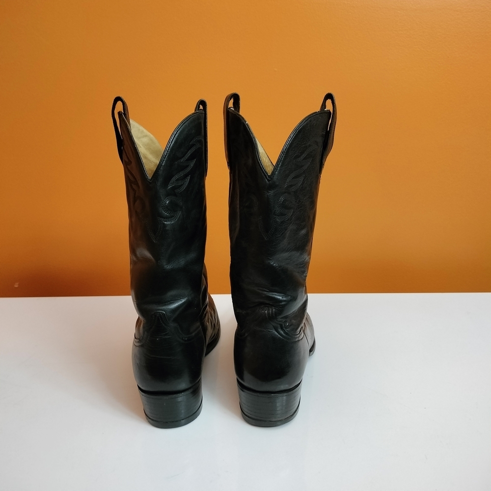 Ariat Men's Sedona Arena Cowboy Boots Black Size 10 - Picture 2 of 6